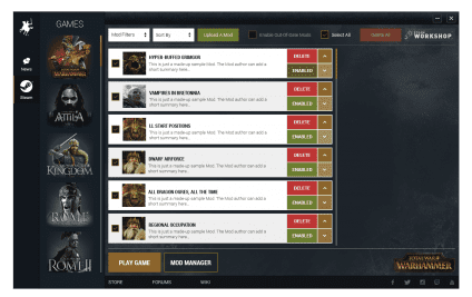 Total War: WARHAMMER - Supporto alle Mod & Steam Workshop dal lancio