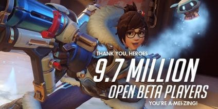 L'open beta di Overwatch raggiunge i 9,7 Milioni di giocatori