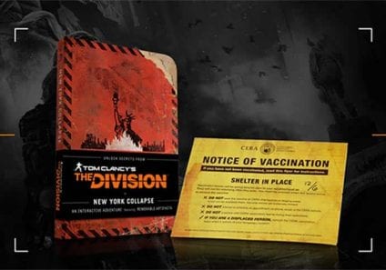 The Division, un romanzo uscirà assieme al gioco