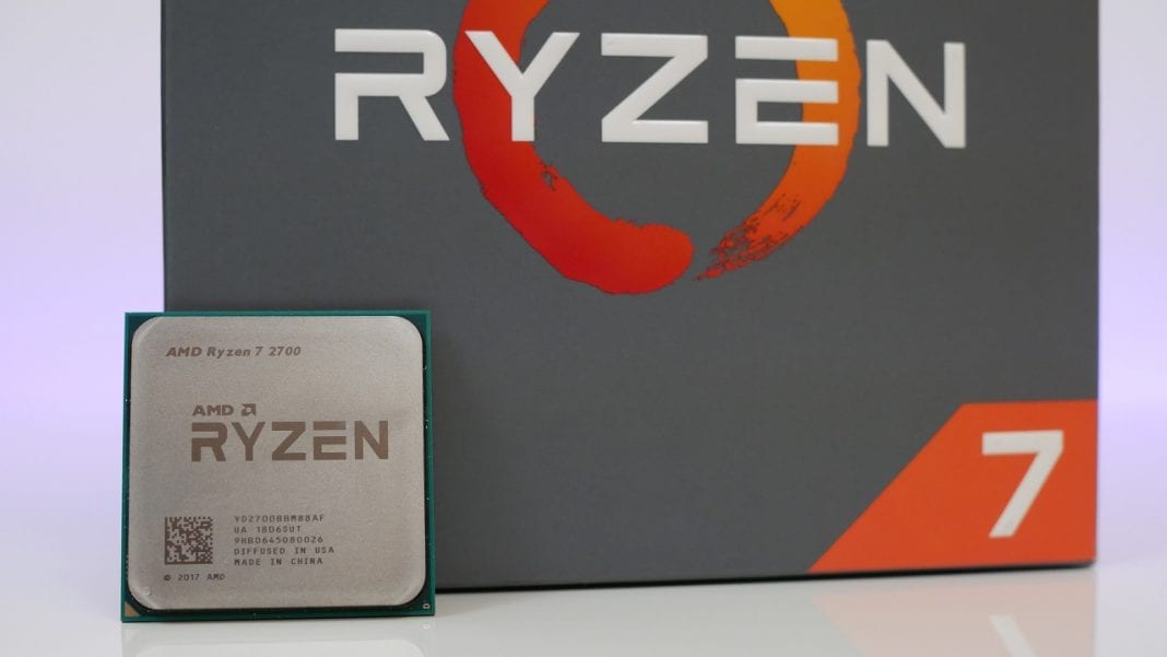 Ryzen 7 2700 архитектура