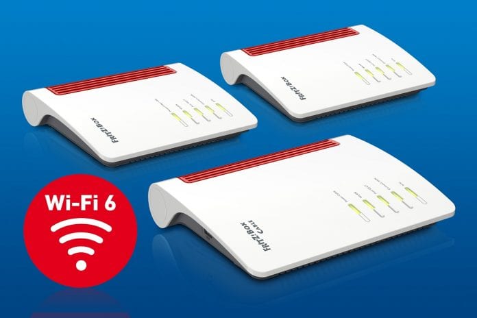 Drei FRITZ!Box-Modelle für Wi-Fi 6