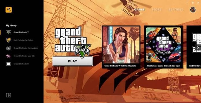 Rockstar Games Launcher