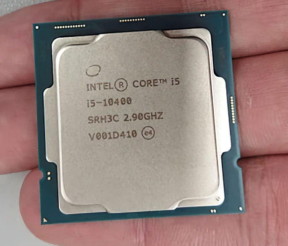 Intel Core i5-10400 - Prime foto della nuova CPU | PC-Gaming.it