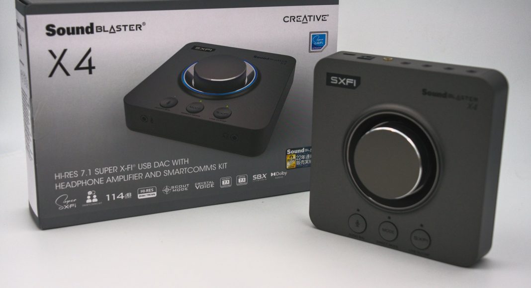 Creative sound blaster x4 обзор