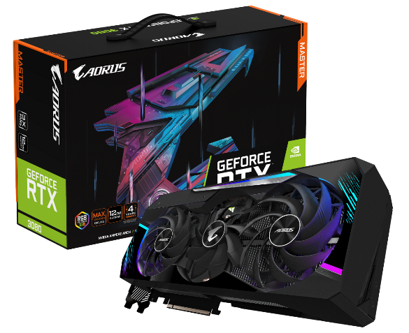 GeForce RTX 3080 aourus 12 GB di VRAM