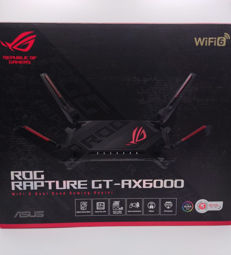 Router ROG Rapture GT AX6000 Recensione1
