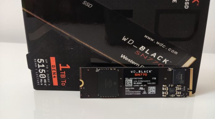 WD Black SN770 1 TB Recensione6
