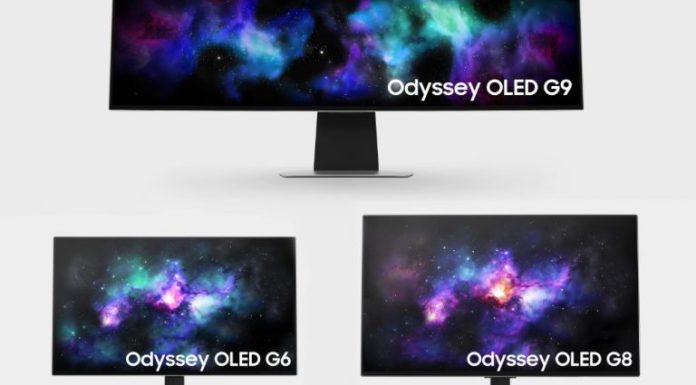 Odyssey OLED G8, Odyssey OLED G6 e Odyssey OLED G9 al CES 2024