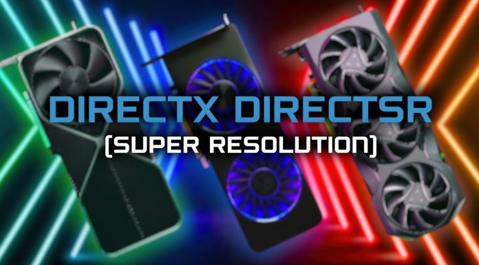 Microsoft DirectX DirectSR Super Resolution Technology Main